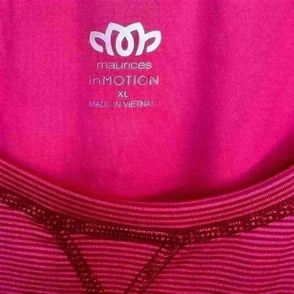 Maurice’s in MOTION women’s athletic long sleeve tee - Picture 3 of 4